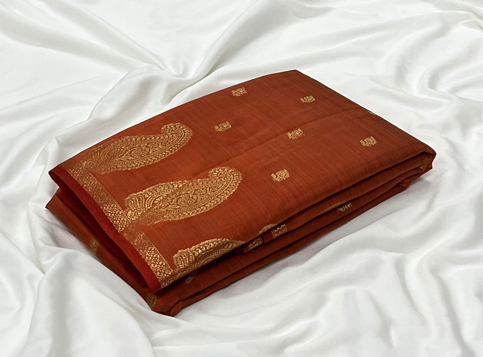 Tussar Silk Saree with Heavy Zari Border and Chit Pallu Cotton Saree